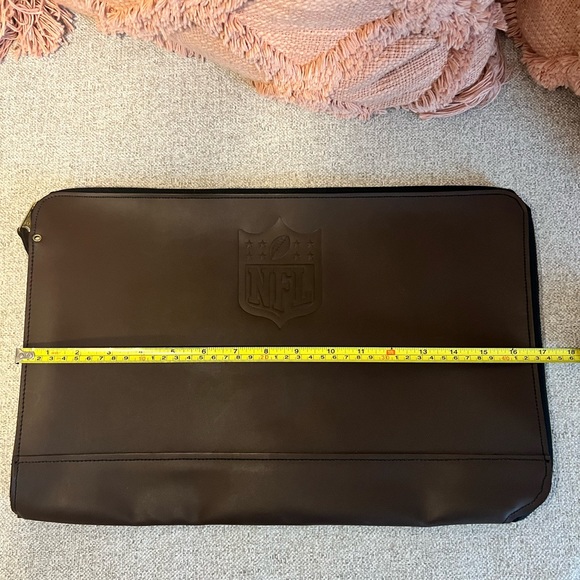 RARE leather NFL issued document/laptop holder - Picture 5 of 10